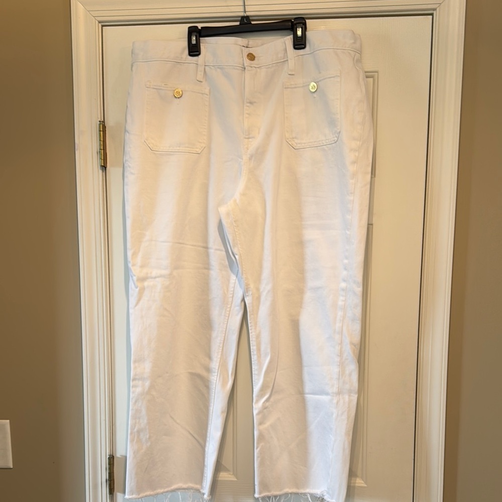 J.Crew Classic White jeans